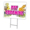 Signmission Pet Grooming Yard Sign & Stake outdoor plastic coroplast window, C-1216 Pet Grooming C-1216 Pet Grooming - alternate 1
